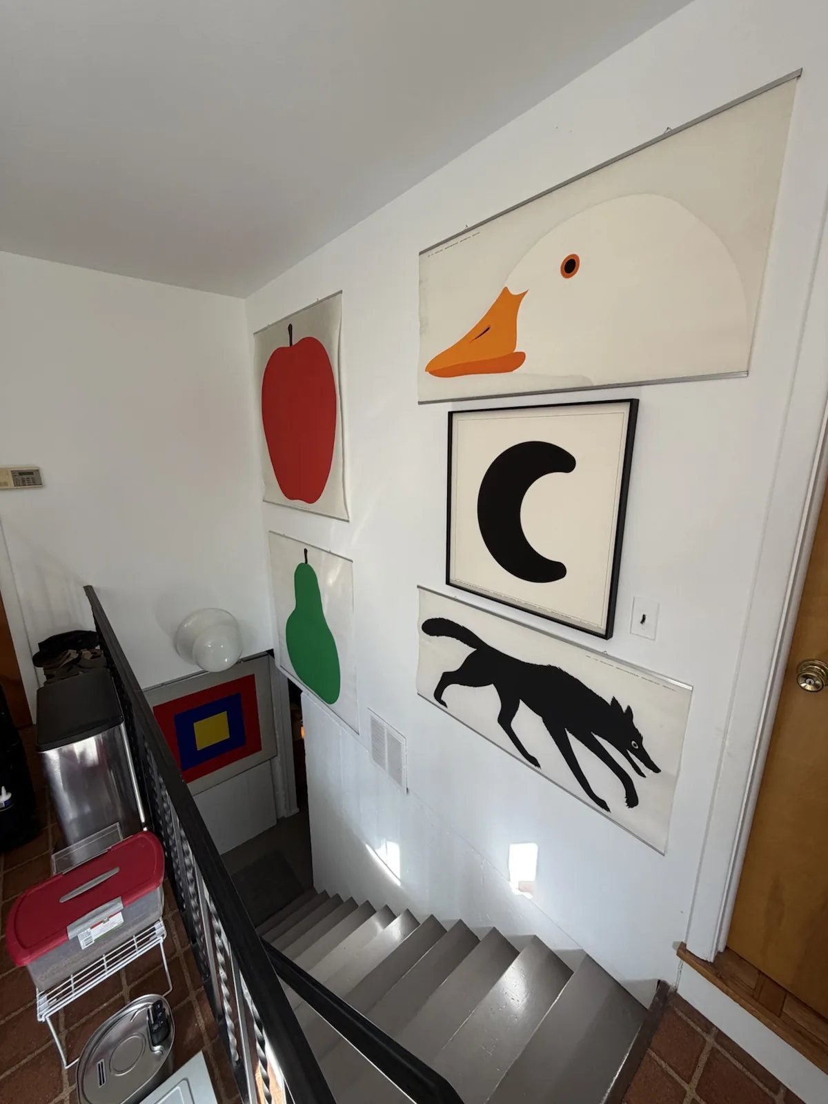 Completed art installation by ORLEG Mounting Services