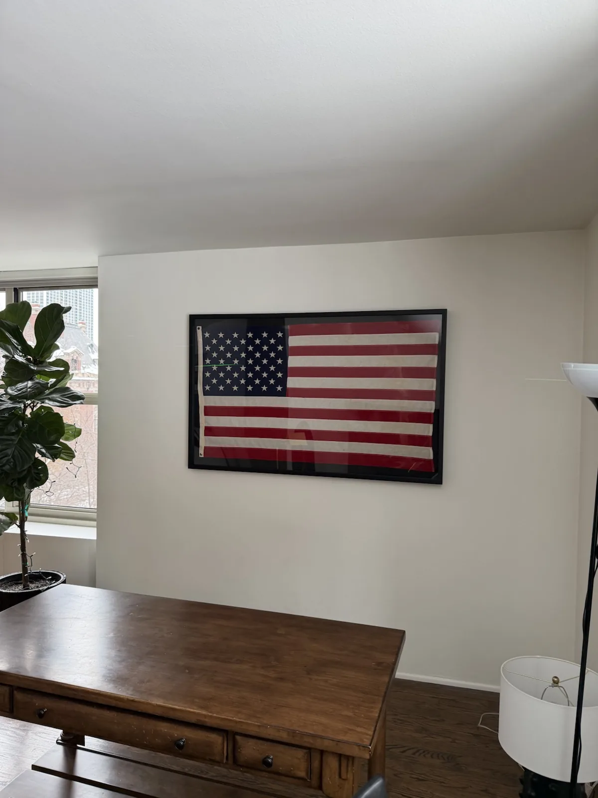 Completed art installation by ORLEG Mounting Services