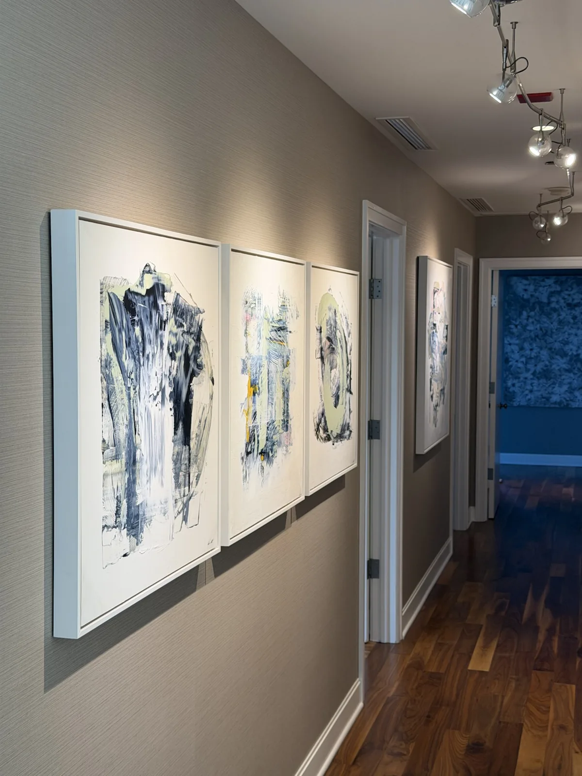 Completed art installation by ORLEG Mounting Services