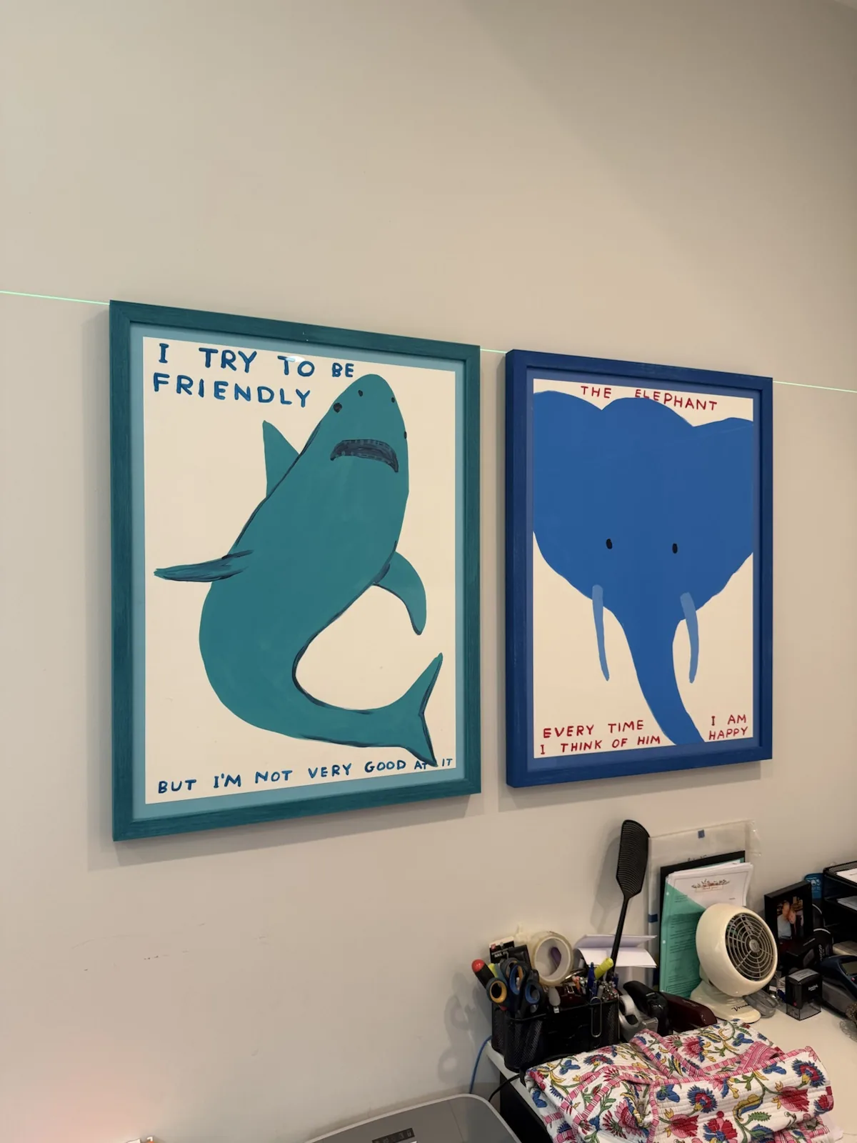 Completed art installation by ORLEG Mounting Services