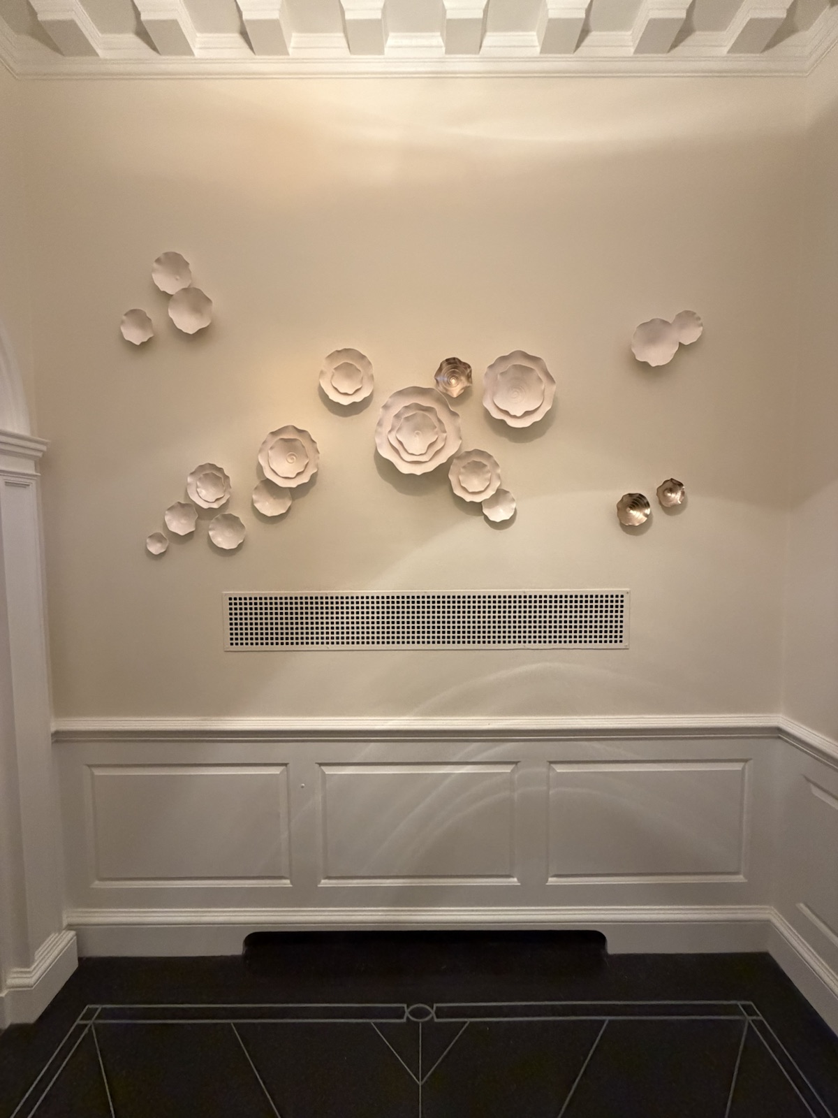 Completed art installation by ORLEG Mounting Services