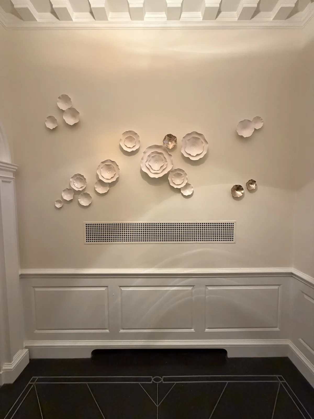 Completed art installation by ORLEG Mounting Services