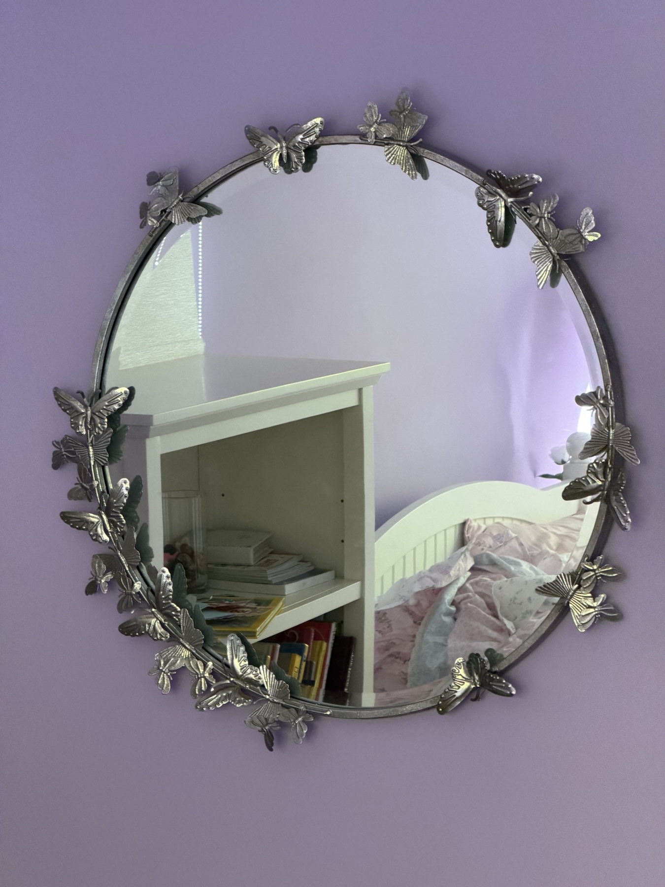 Completed mirror installation by ORLEG Mounting Services